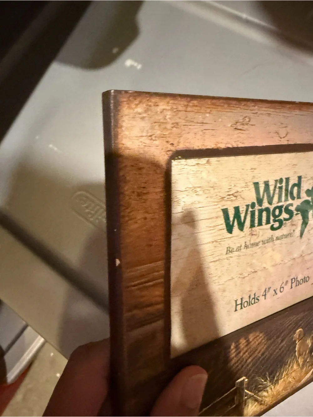 Brown Wood-Style 4x6 Picture Frame